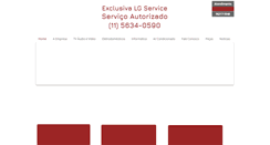 Desktop Screenshot of lgservice.com.br