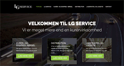 Desktop Screenshot of lgservice.dk