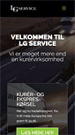 Mobile Screenshot of lgservice.dk